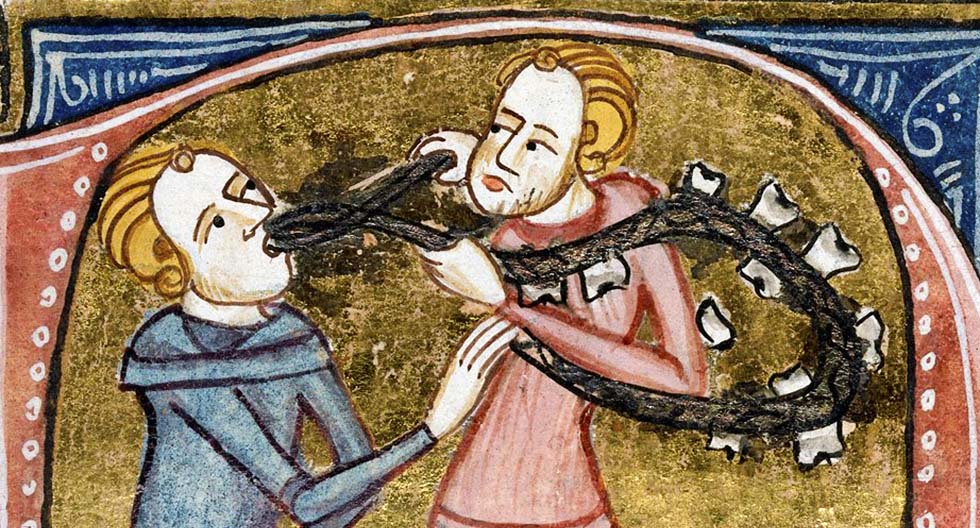 Dentista medievale